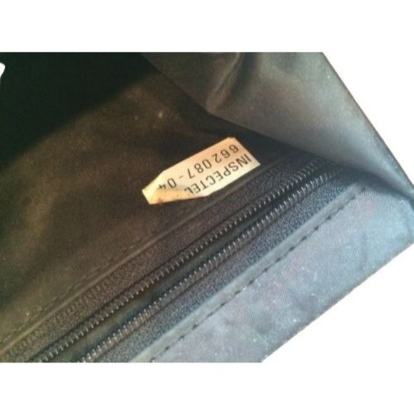 Rosetti Faux Leather Vinyl Handbag Shoulder Small Black Bag Crossbody Organizer - Picture 8 of 9